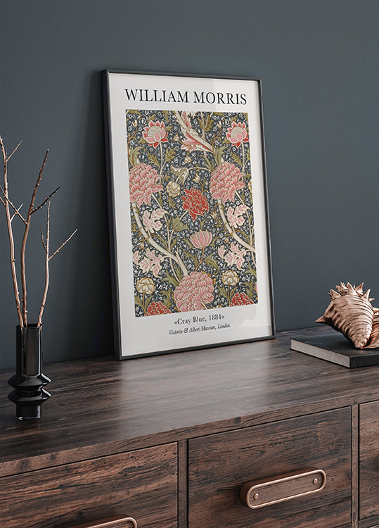 William Morris Cray Blue Poster - Posterbox.dk