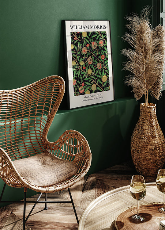 William Morris Fruit Pattern Poster - Posterbox.dk