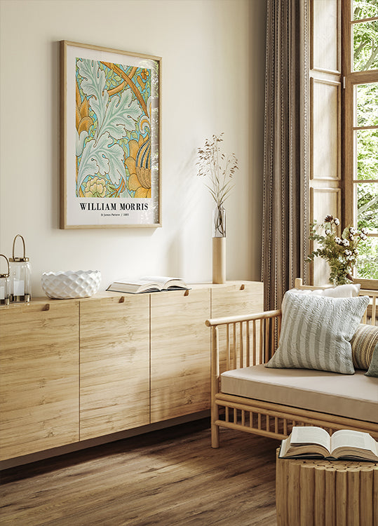 William Morris St James Pattern 1881 Poster - Posterbox.dk