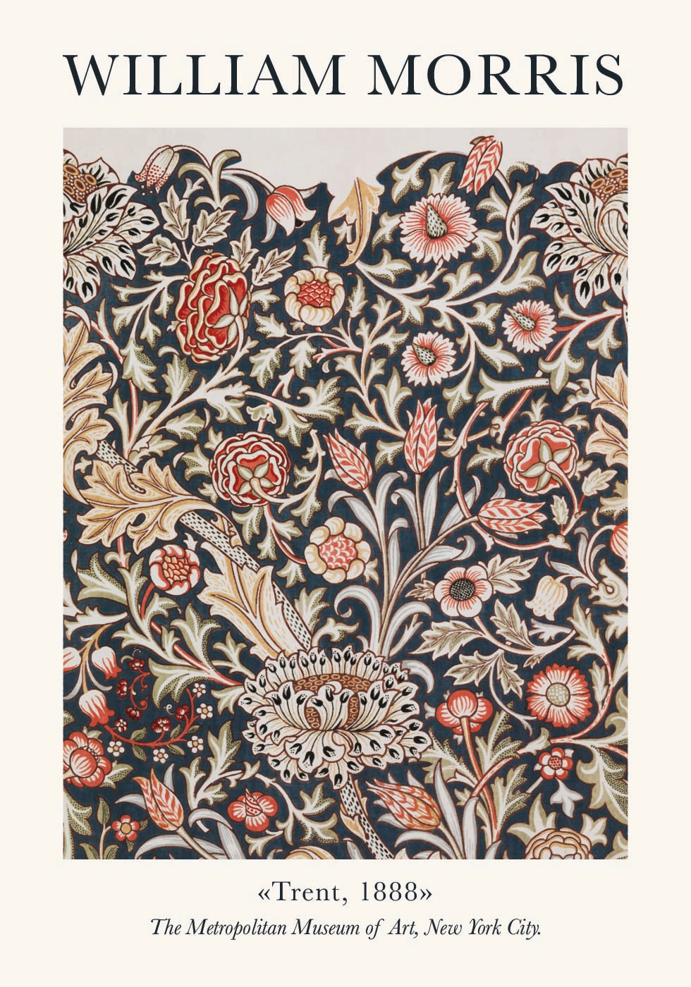 William Morris Trent Poster - Posterbox.dk
