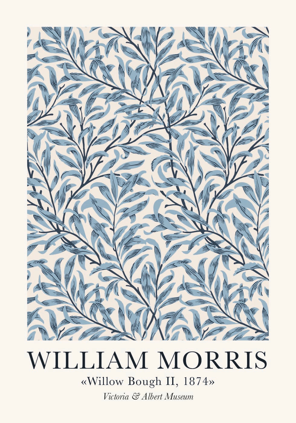 William Morris Willow Bough II Poster - Posterbox.dk