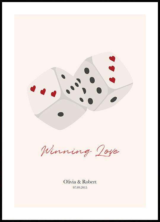 Winning Love Poster - Posterbox.dk