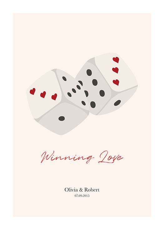 Winning Love Poster - Posterbox.dk