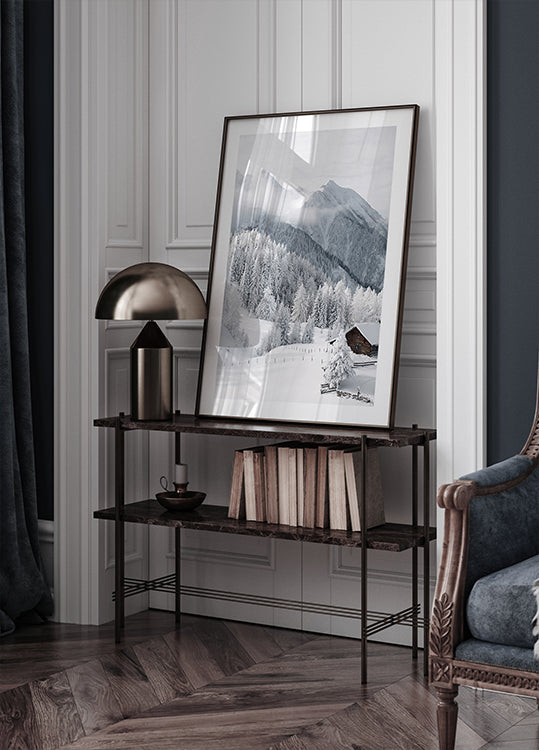 Winter Fairy Tale in the Alps Poster - Posterbox.dk