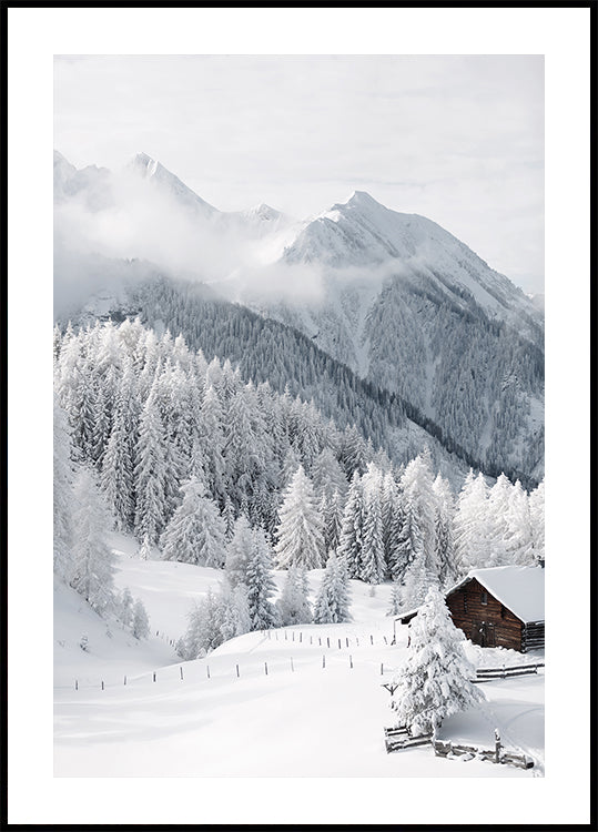 Winter Fairy Tale in the Alps Poster - Posterbox.dk