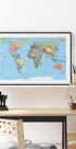 World Map Poster - Posterbox.dk