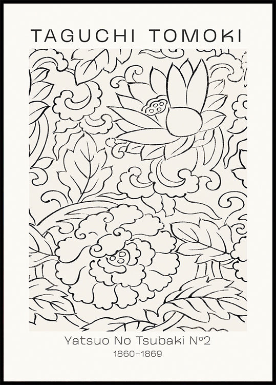 Yatsuo No Tsubaki No 2 Taguchi Tomoki 1860–1869 Poster - Posterbox.dk