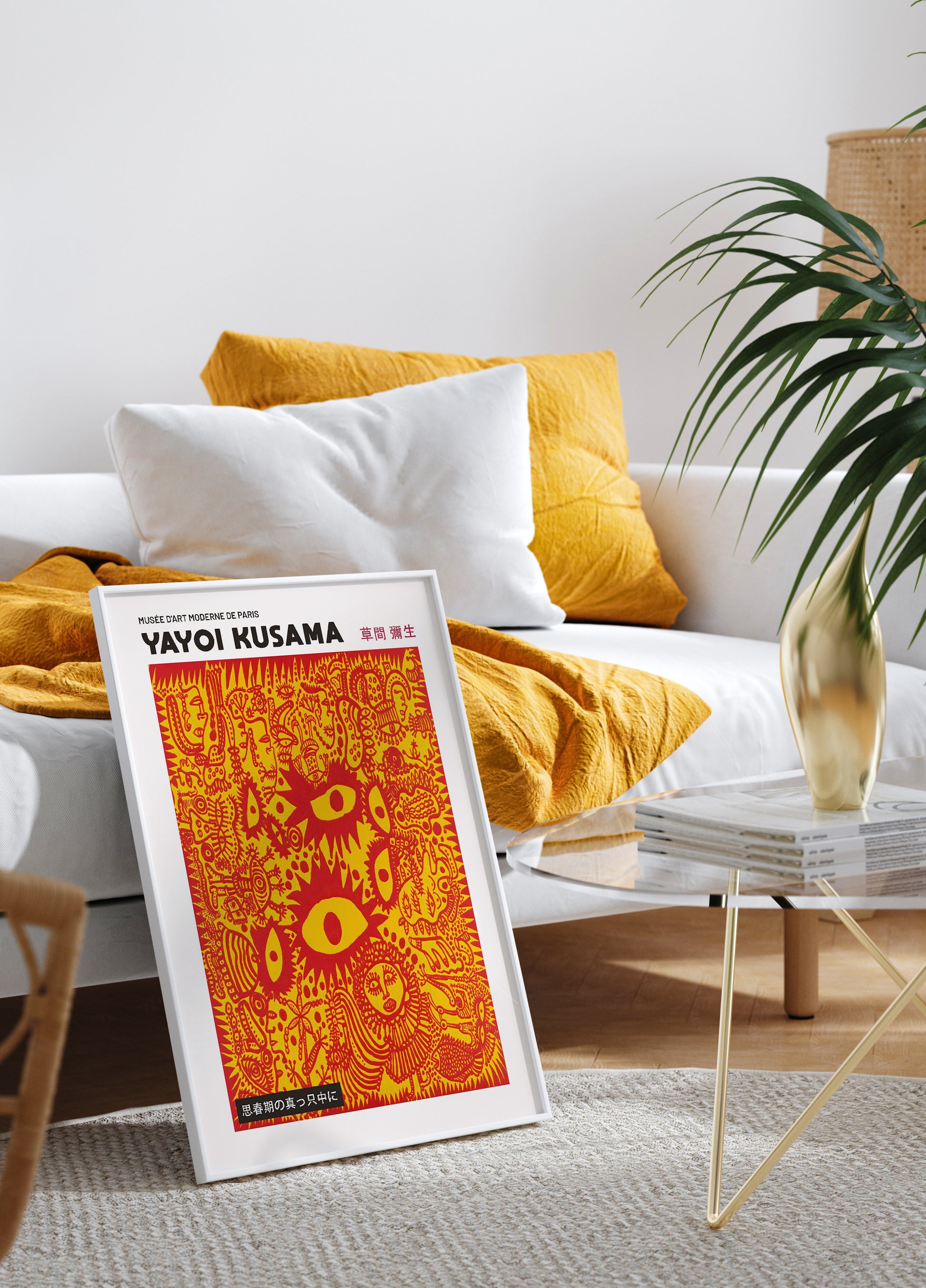 Yayoi Kusama In the Midset of Adolescence Poster - Posterbox.dk