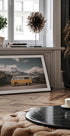 Yellow Van in the Mountains Poster - Posterbox.dk