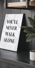 You Will Never Walk Alone Poster - Posterbox.dk