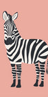 Zebra Illustration Poster - Posterbox.dk