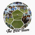 Soccer Ball Photo Collage Personal Plakat - Posterbox