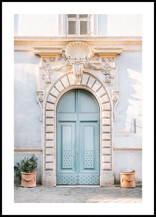 Blue tones of Rome - Italy travel photography Plakat - Posterbox