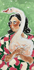 Girl With Duck Plakat - Posterbox