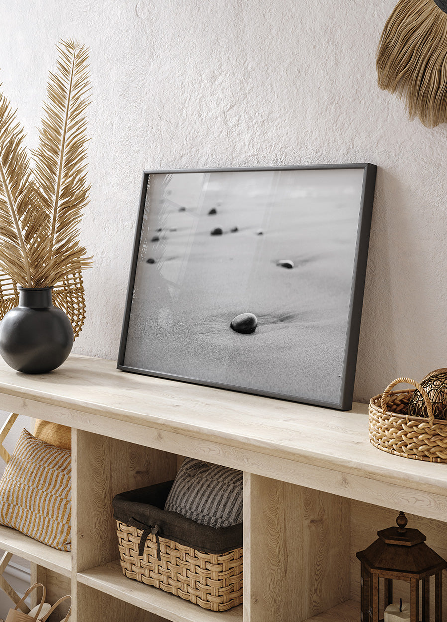 Small Stones On The Beach Poster - Posterbox.dk
