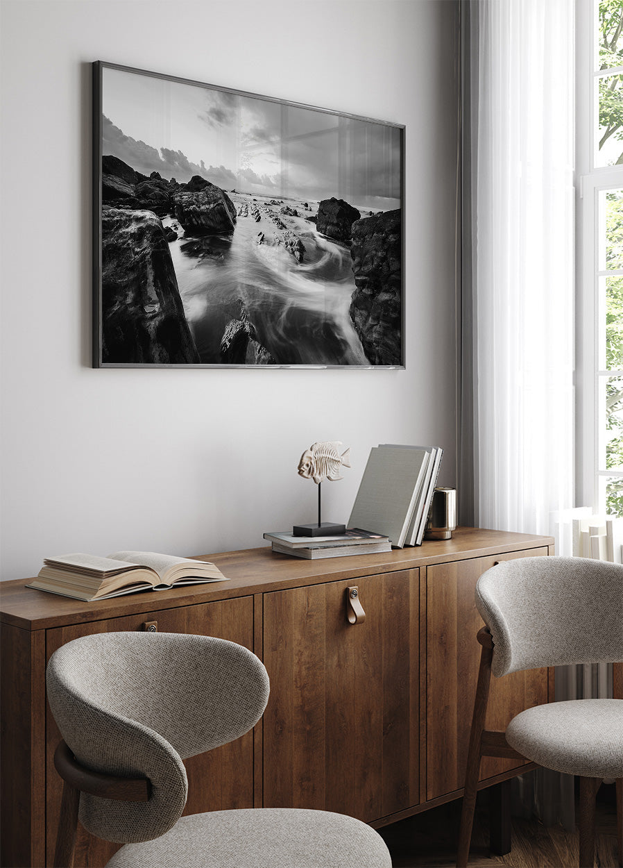 Stones On The Coast Poster - Posterbox.dk