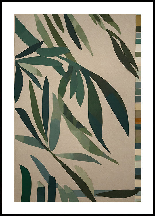Leafy Mosaics - Posterbox