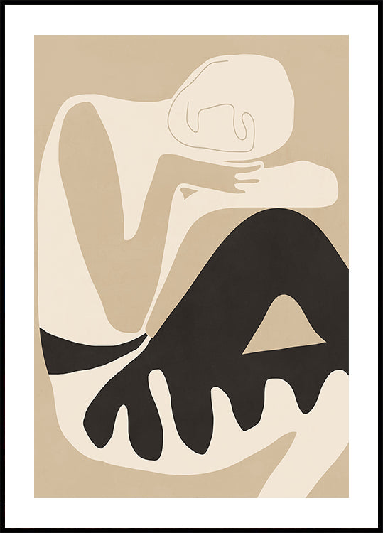 Abstract Art Figure 3 Plakat - Posterbox