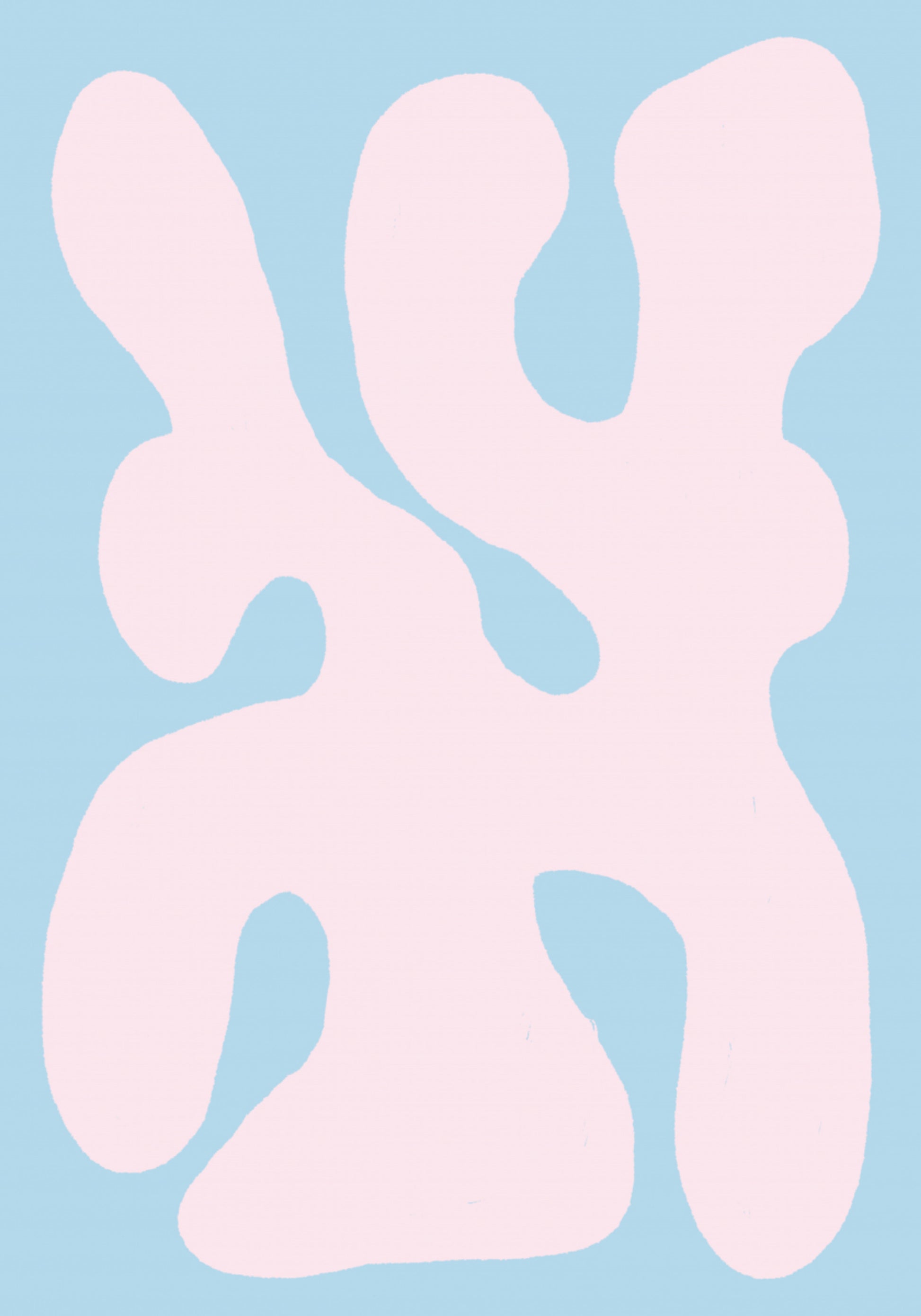 Fluid Pastel Organic Shape