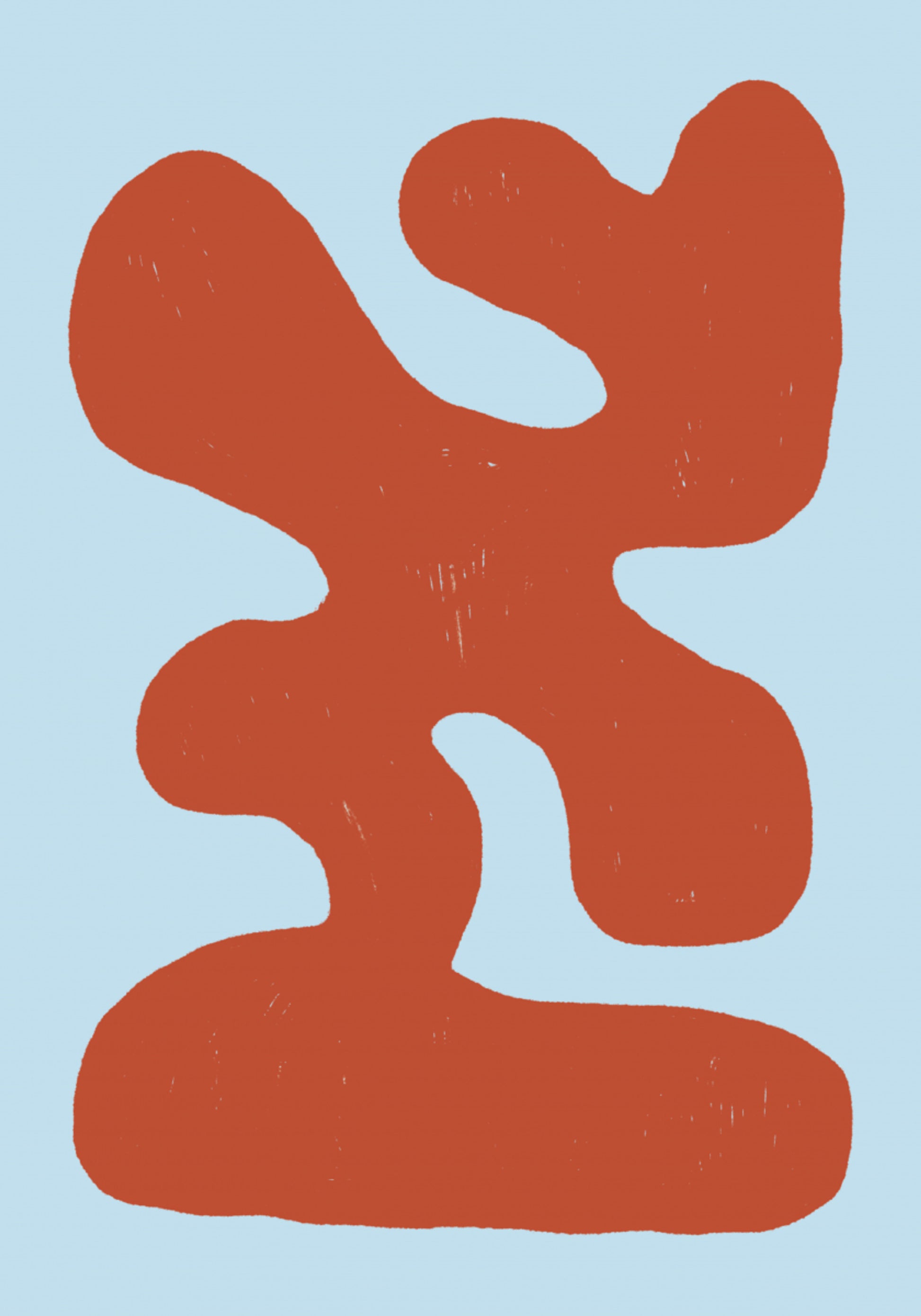 Fluid Terracotta Shape