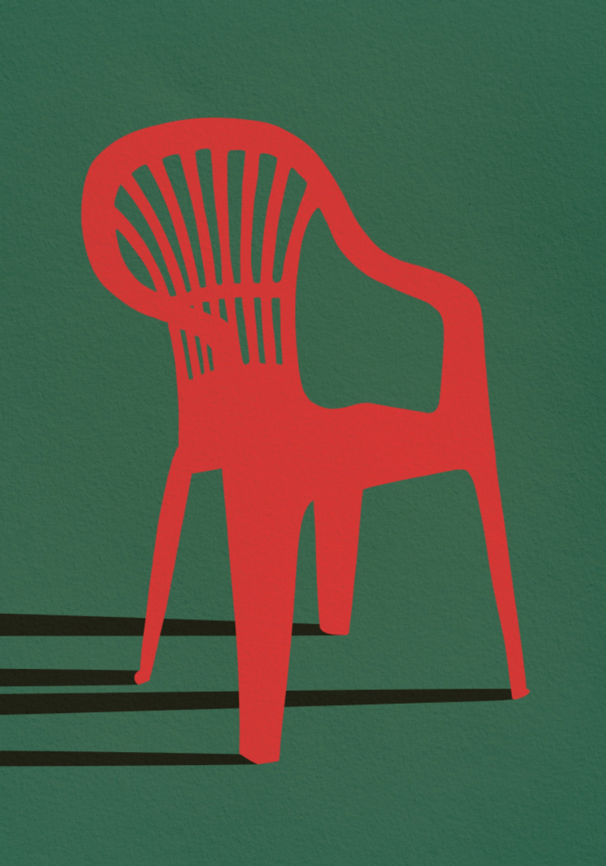 Bold Red Chair