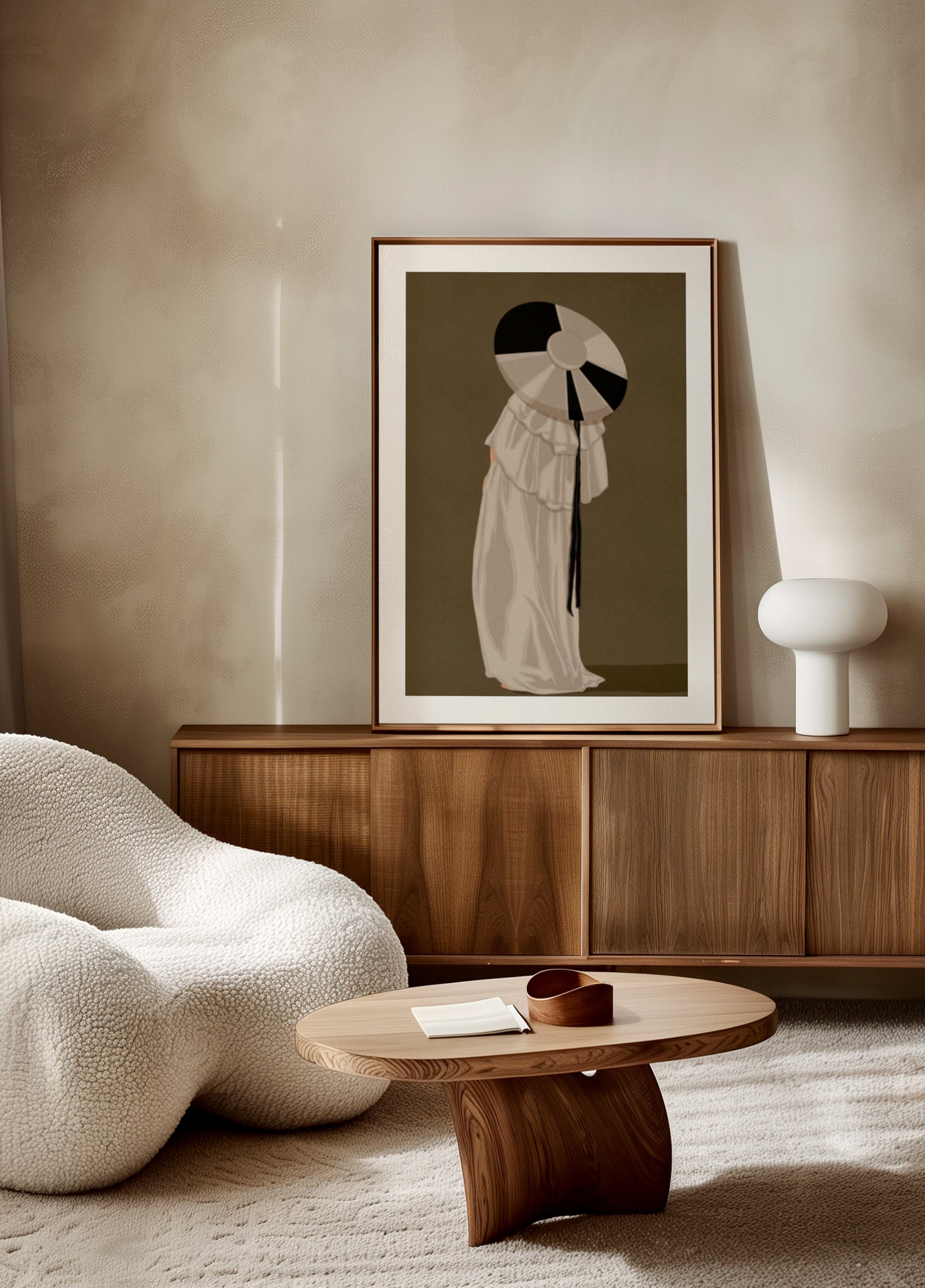 Woman In Elegant Hat