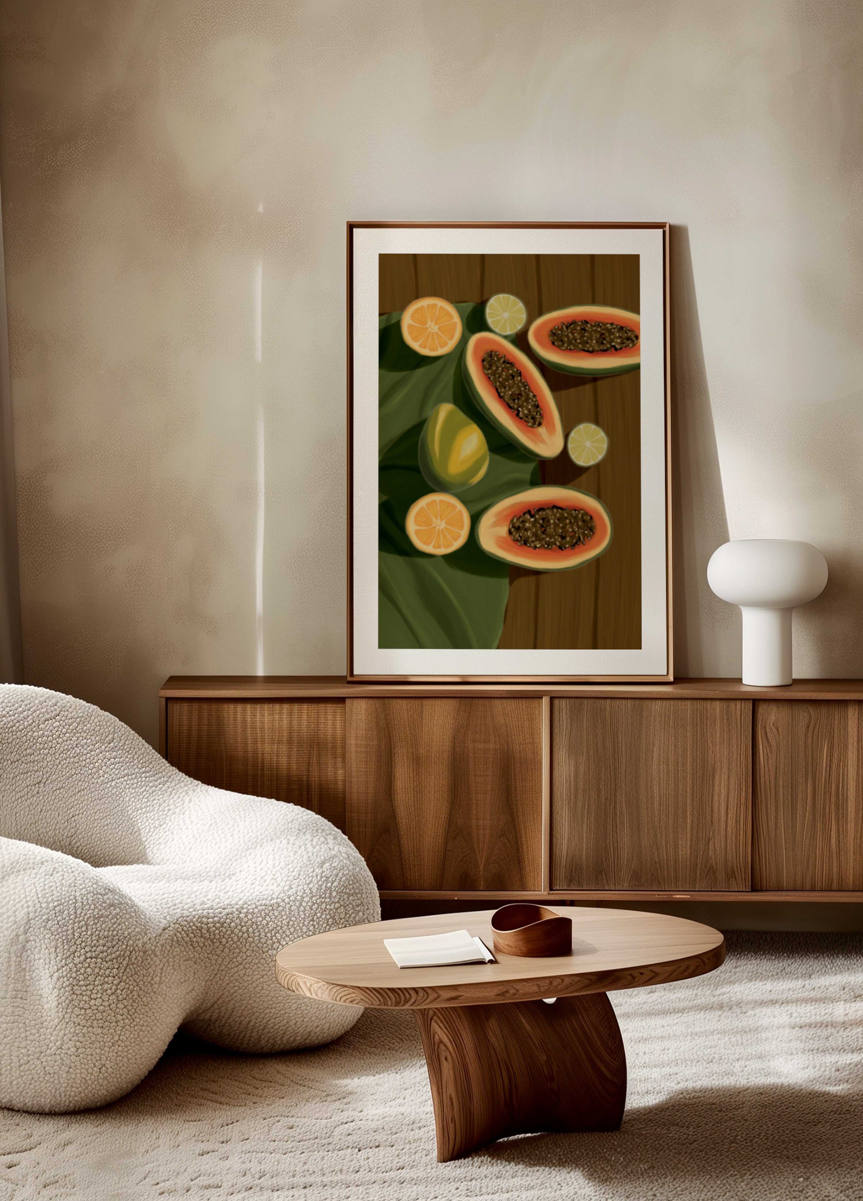 Vibrant Tropical Fruits