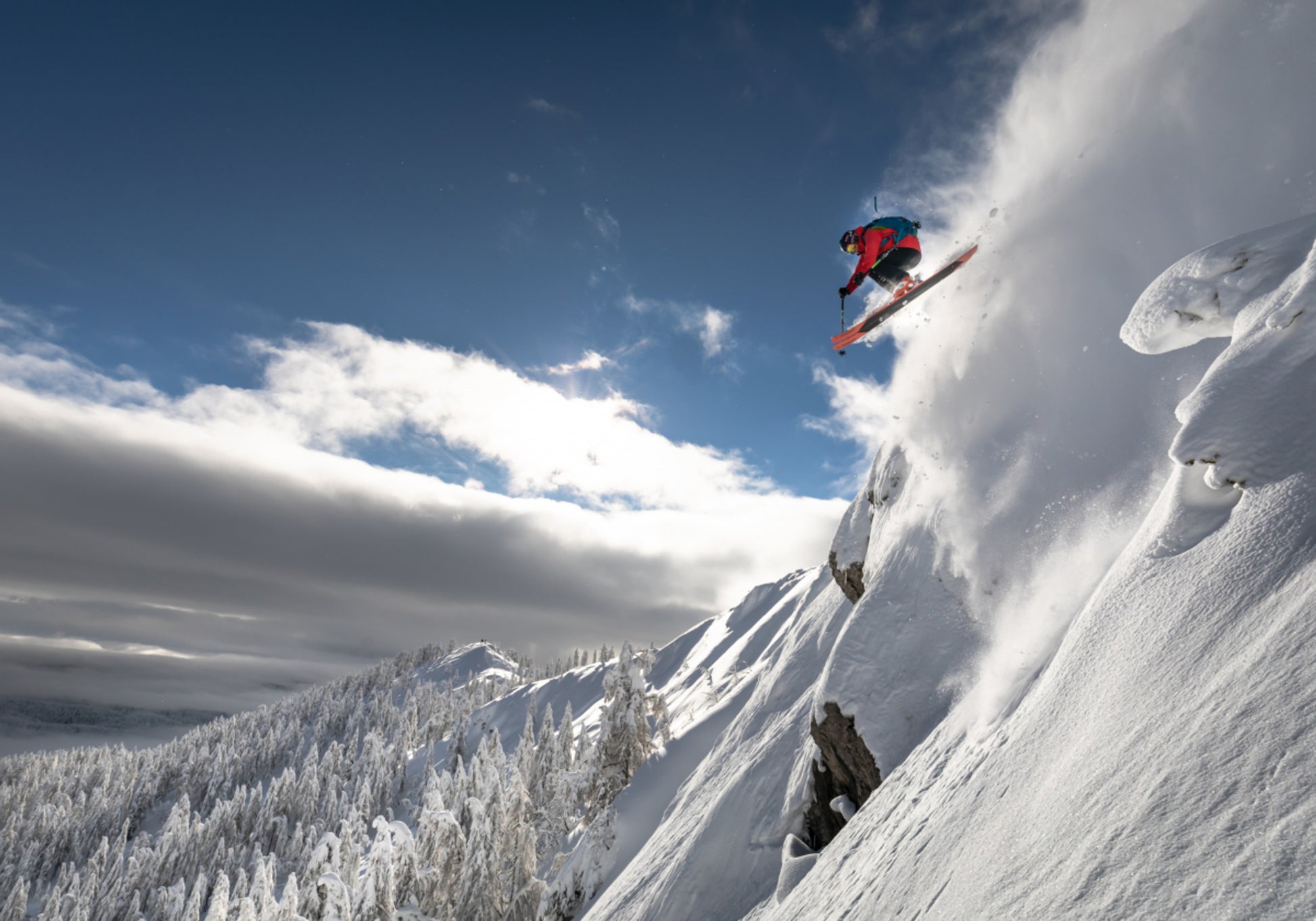 Extreme Mountain Ski Jump
