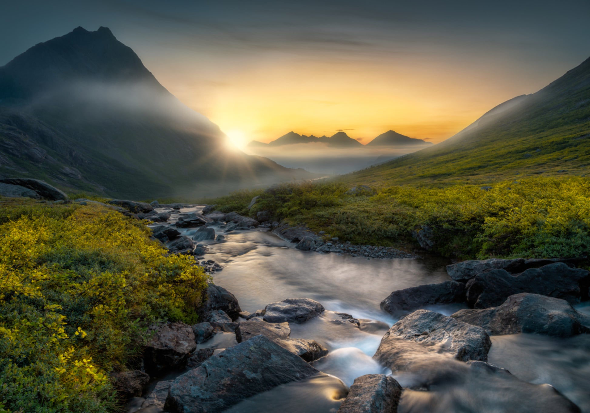 Golden Mountain Stream