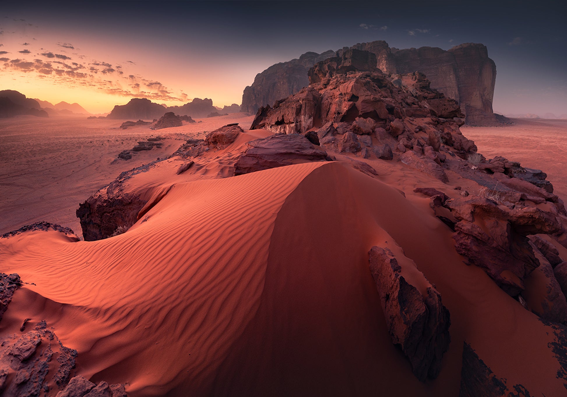 Red Desert Sunset