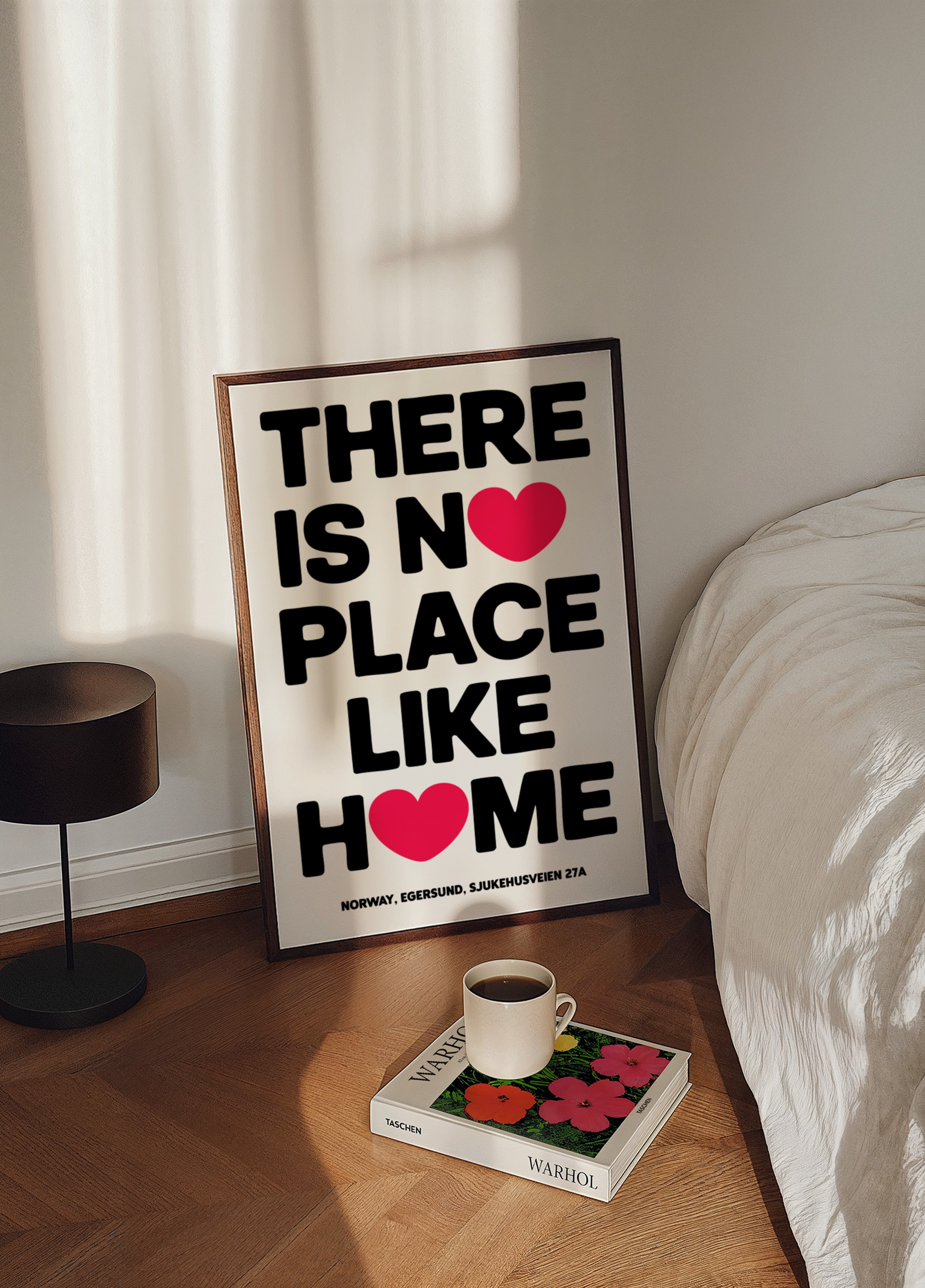 Personal quote poster for the home