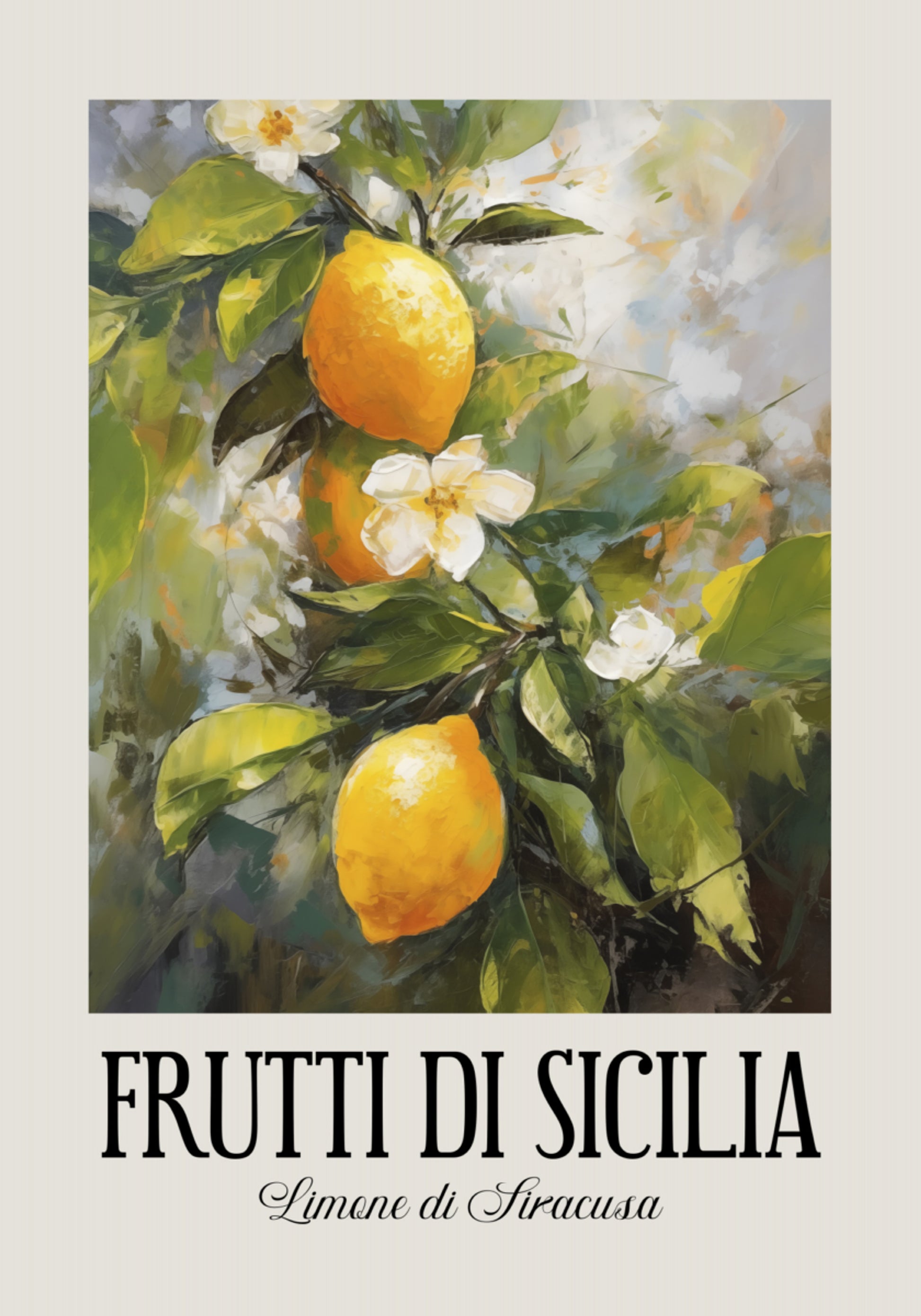Vibrant Sicilian Lemons