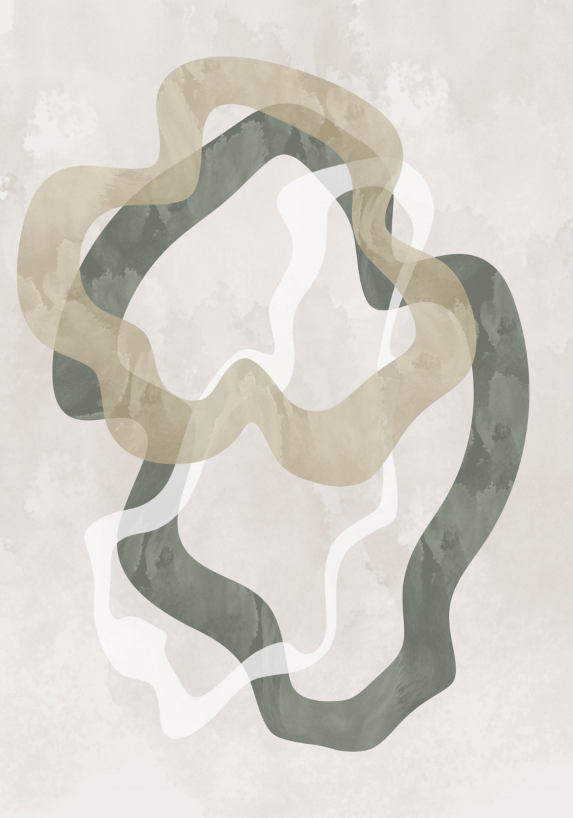 Flowing Earthy Abstract