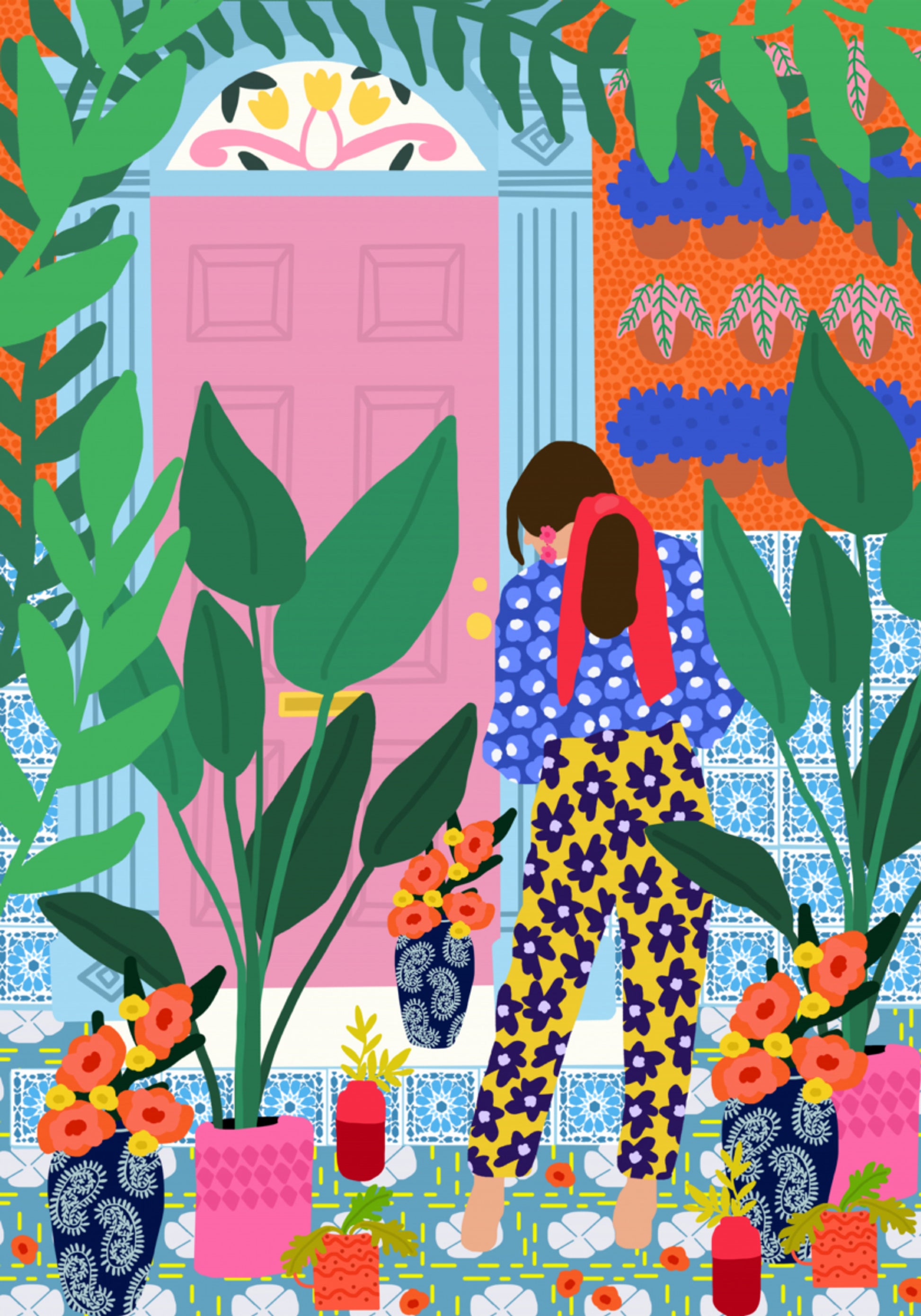 Floral girl