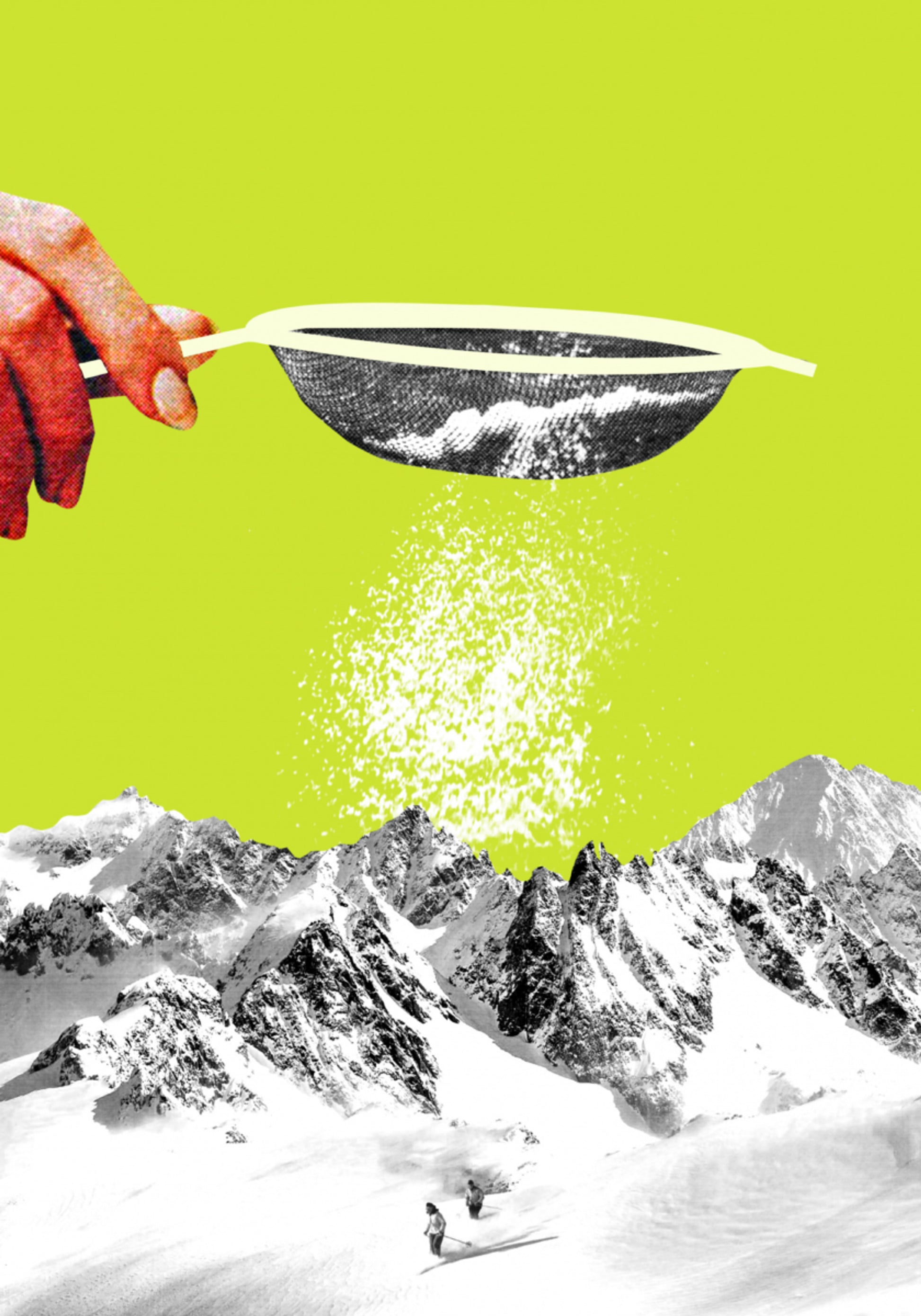 Sifting Powder Snow