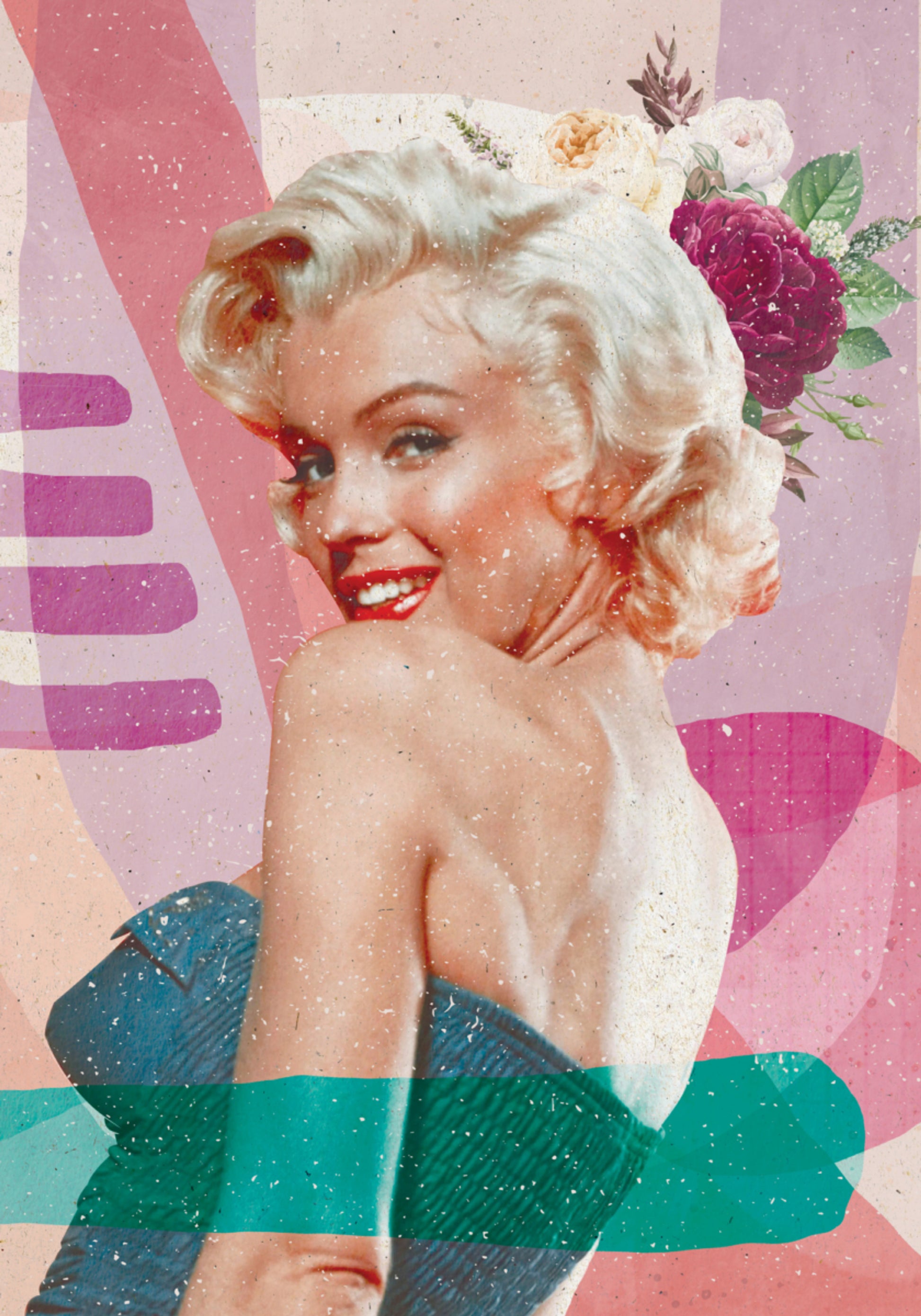 Blonde Glamor Flowers