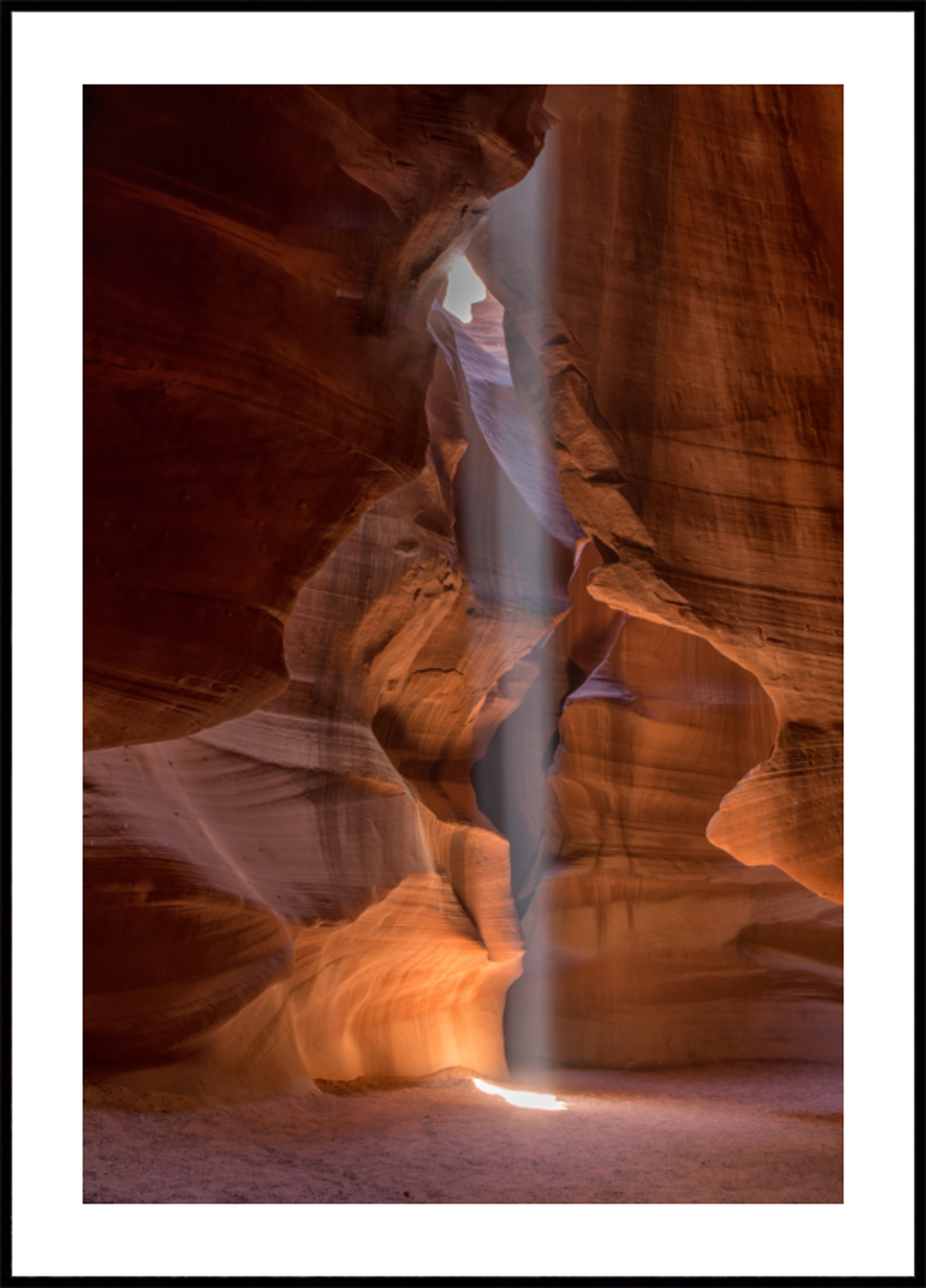 Sunbeam In Castle Canyon