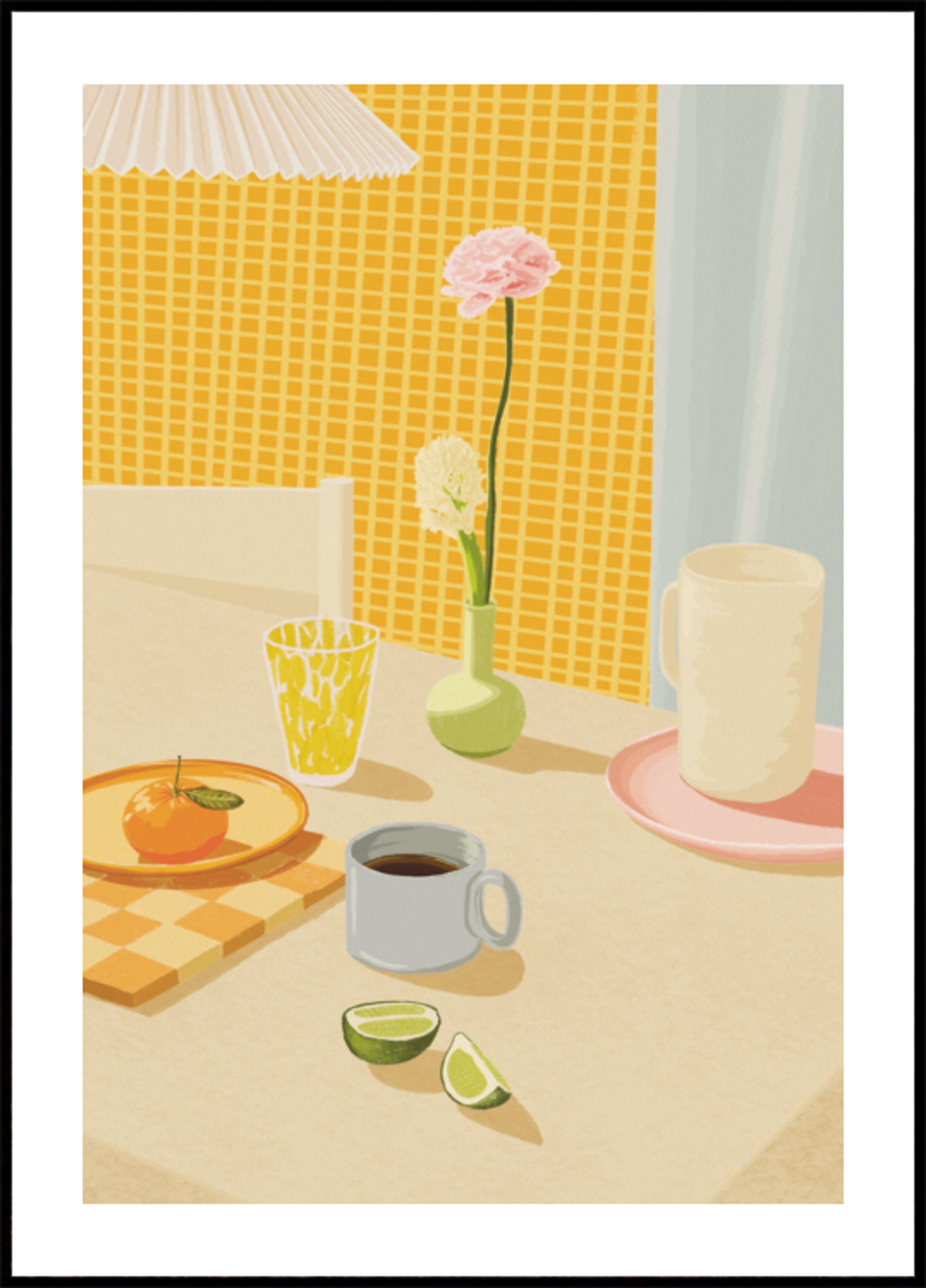 Bright Breakfast Table