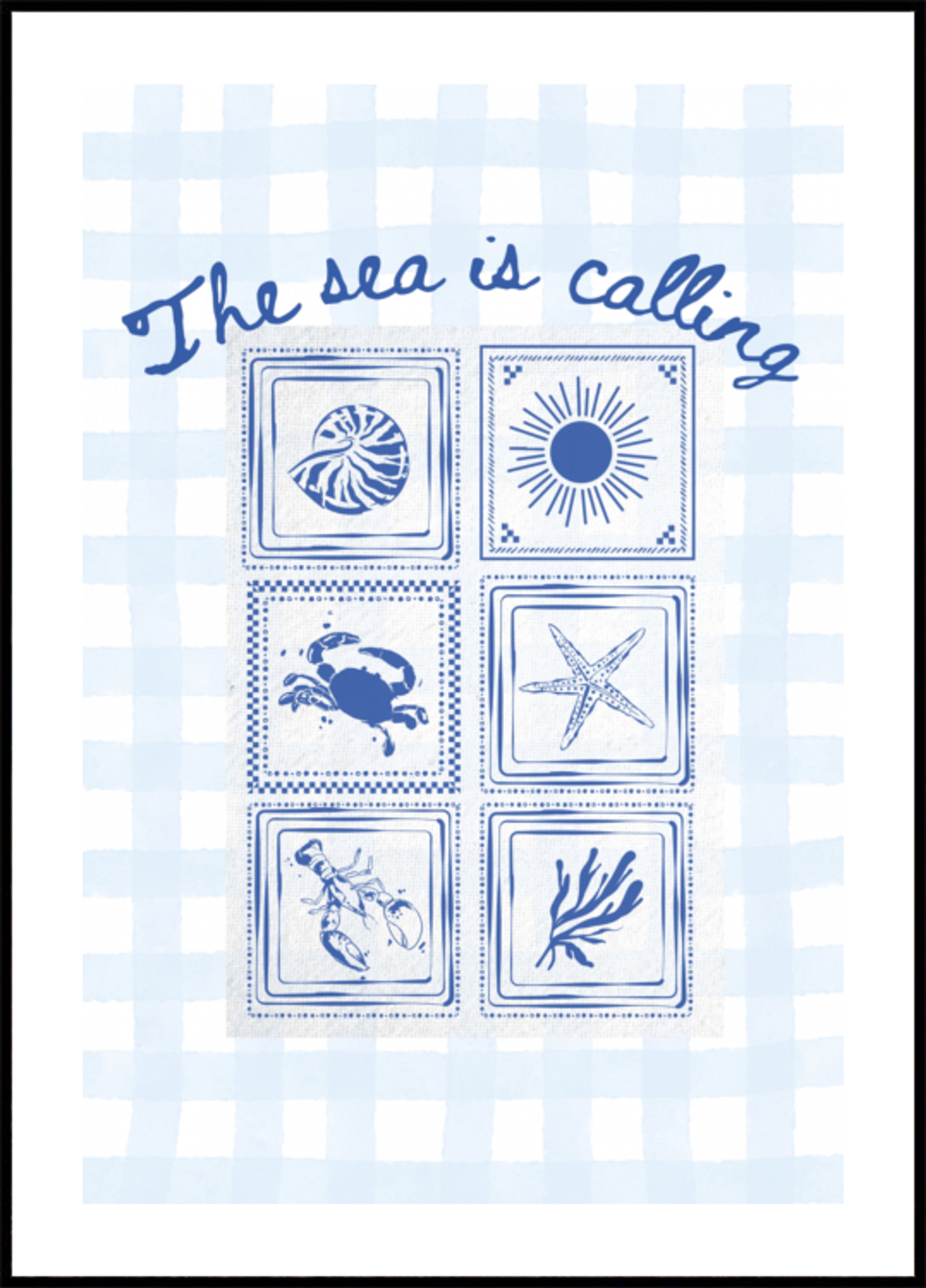 Coastal Sea Life Tiles