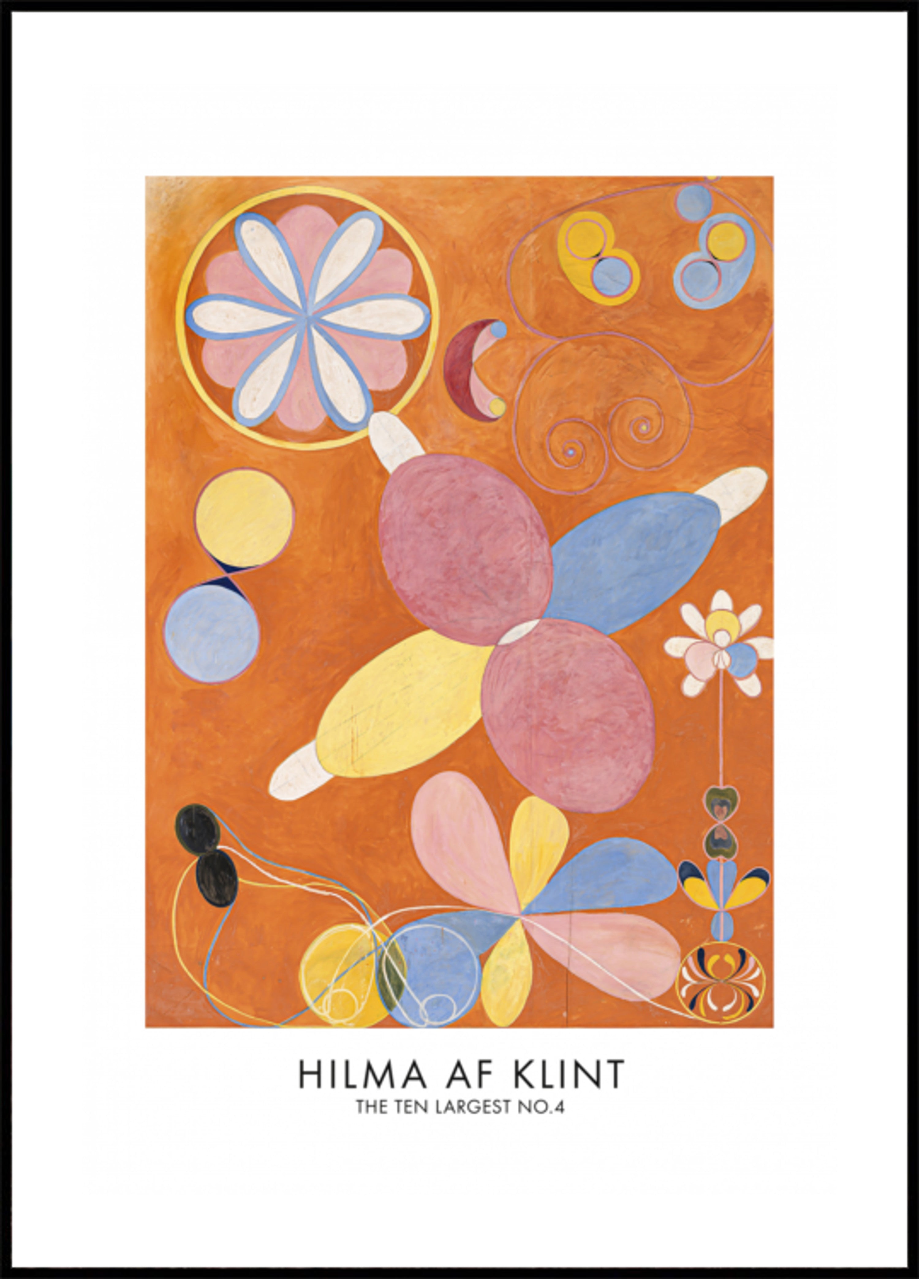 The Ten Largest No.4 Poster