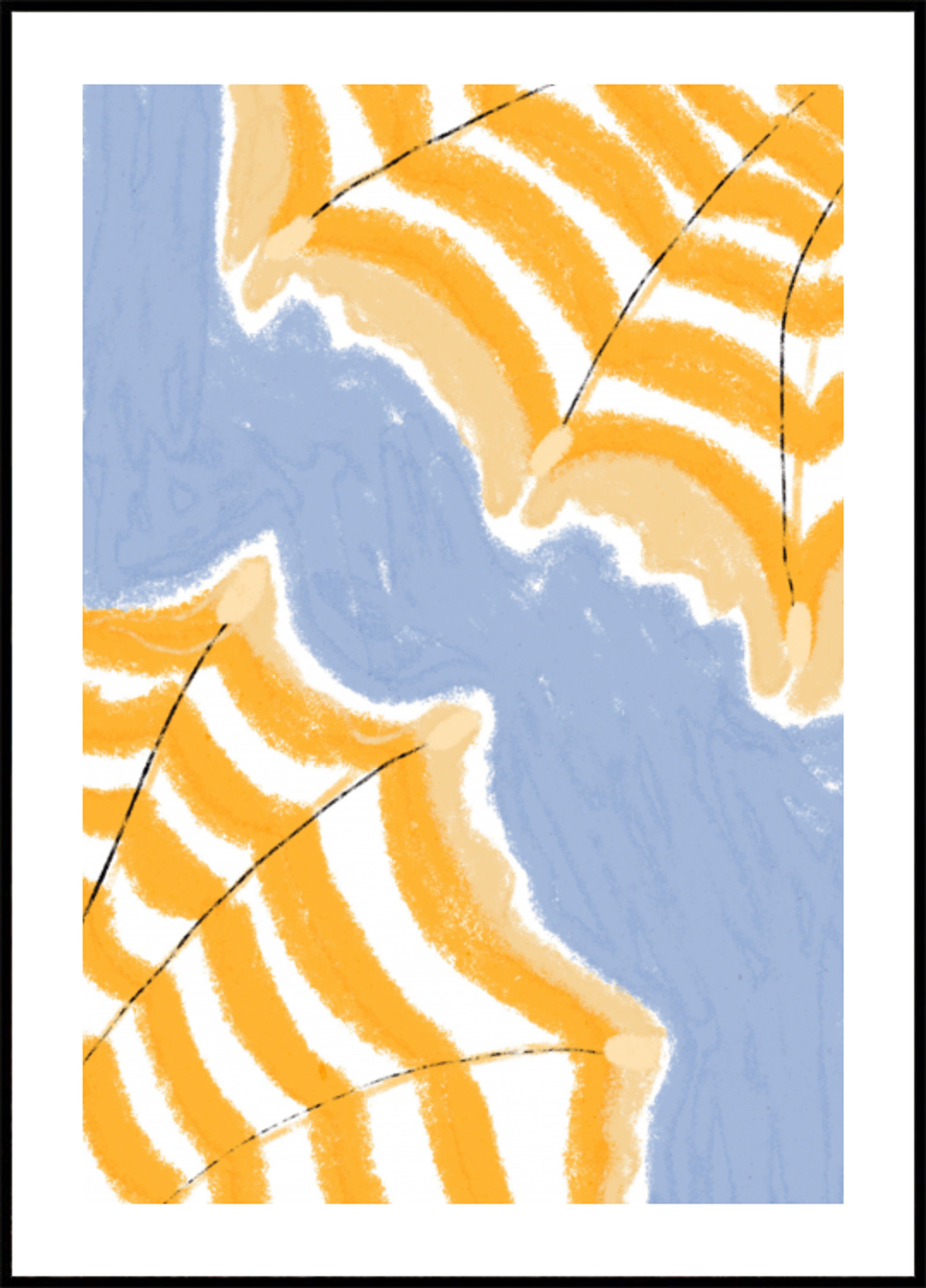 Yellow parasols