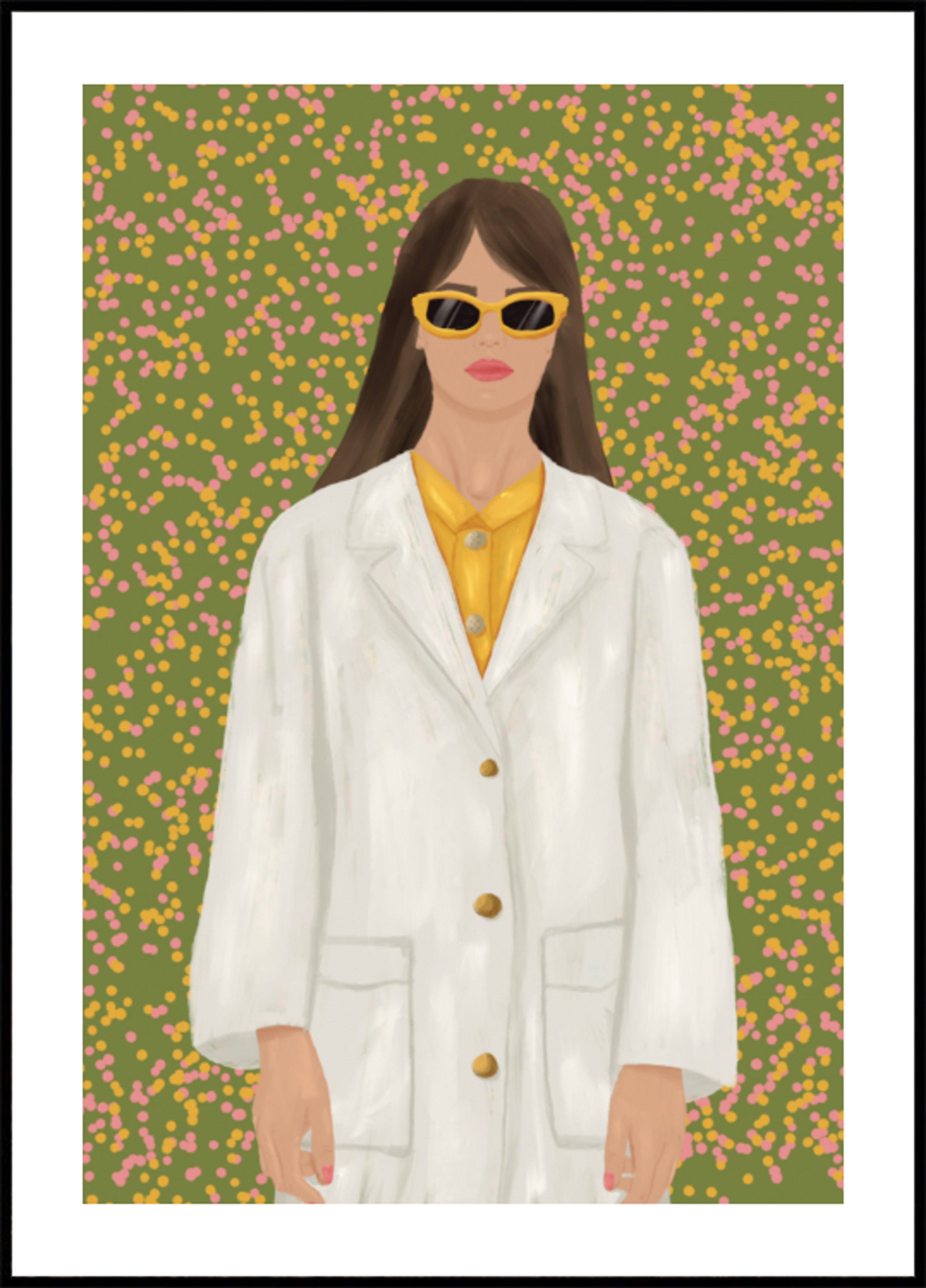 Chic Woman In Sunglasses