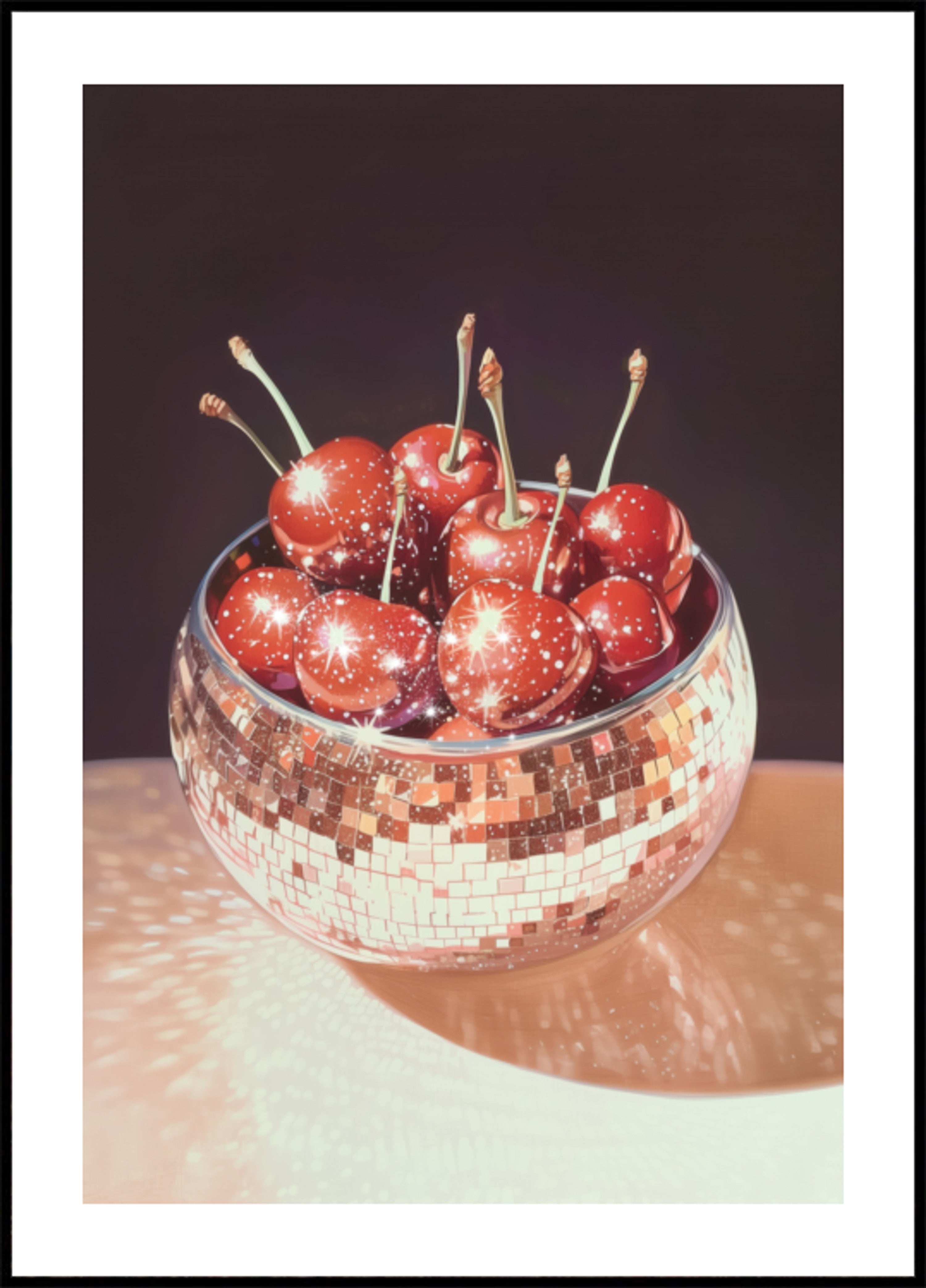 Sparkling Disco Cherries