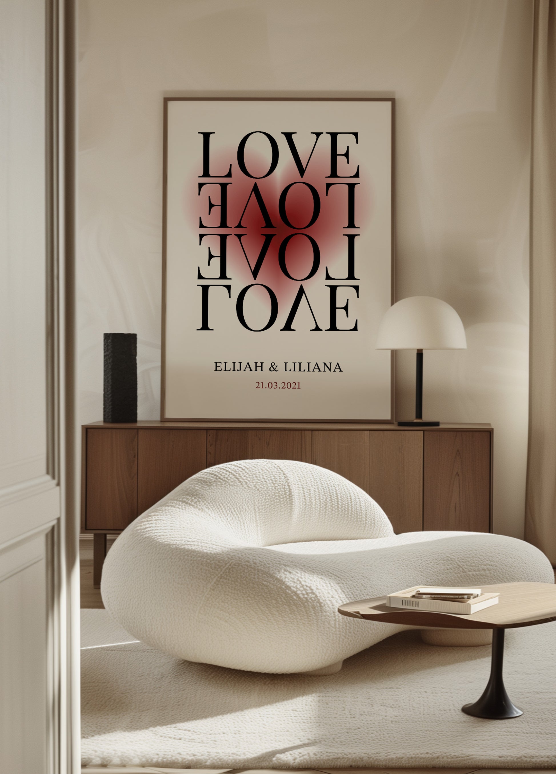Personal Love Reflection Art Print