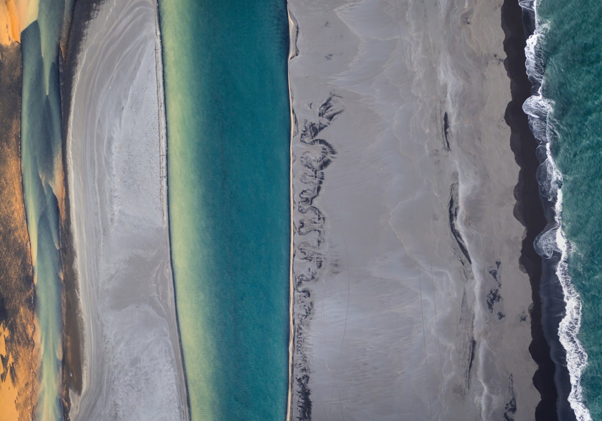 Aerial Coastal Layers
