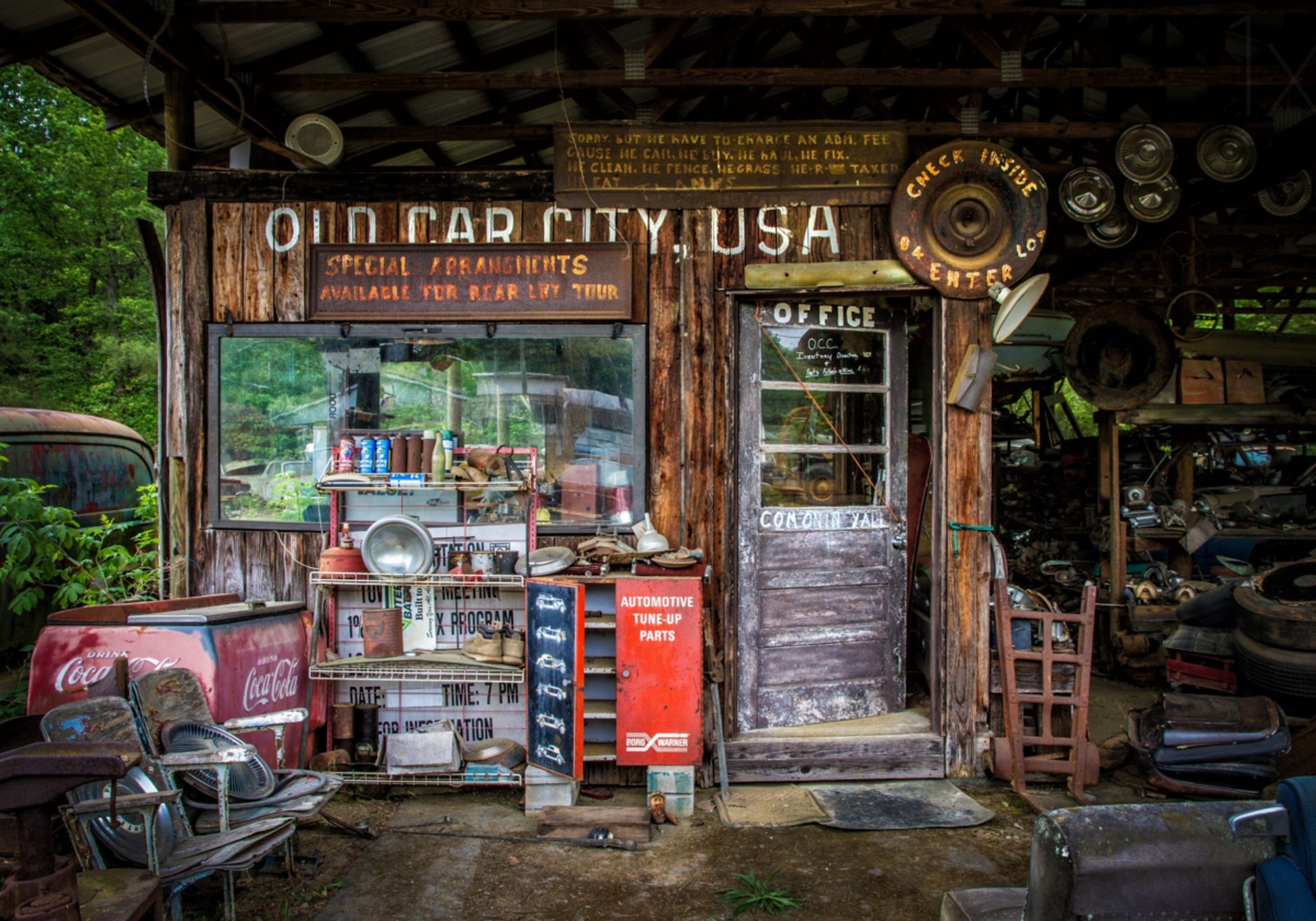 Old Junkyard Entrance