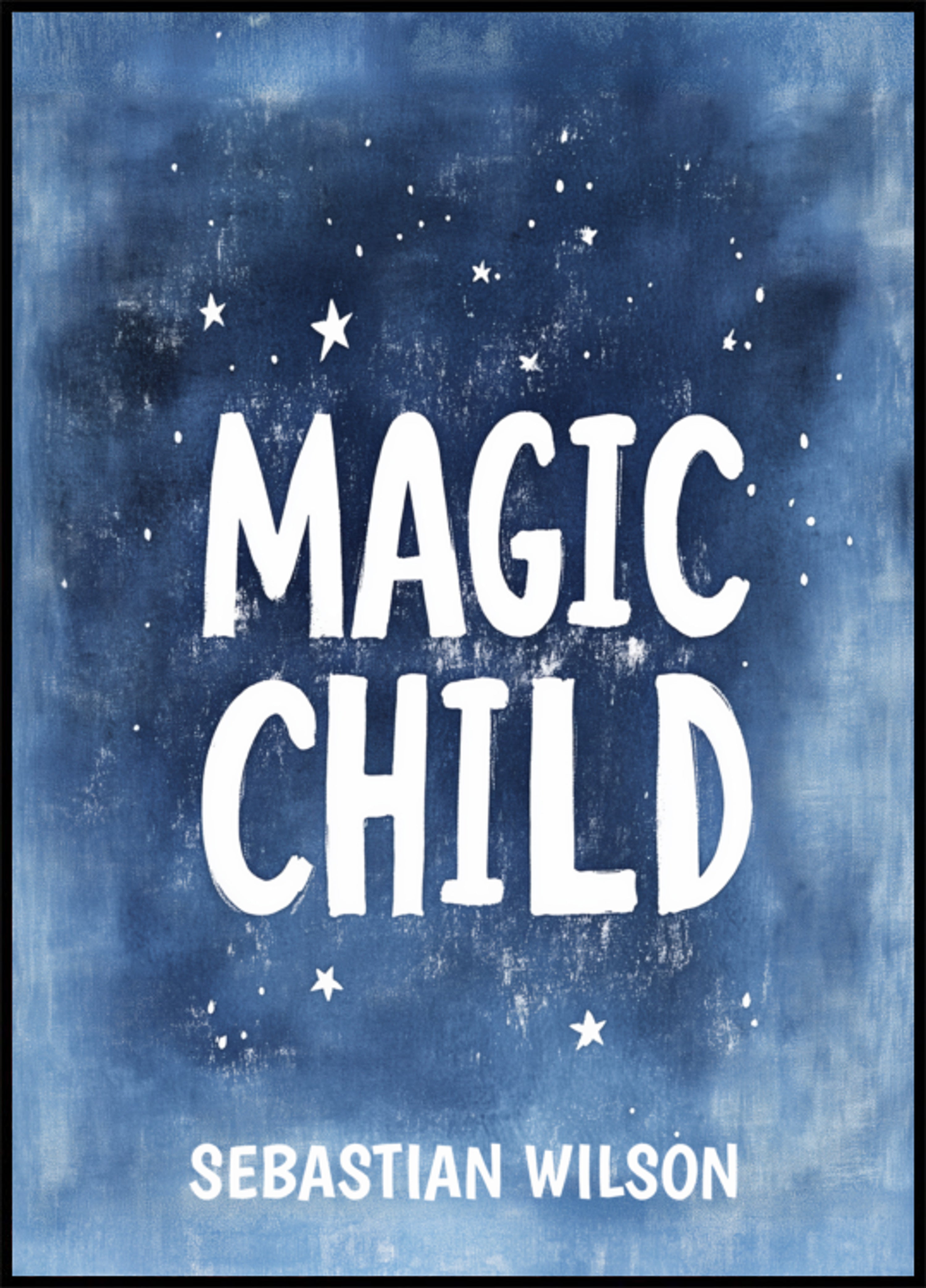 Inspirational children's word poster