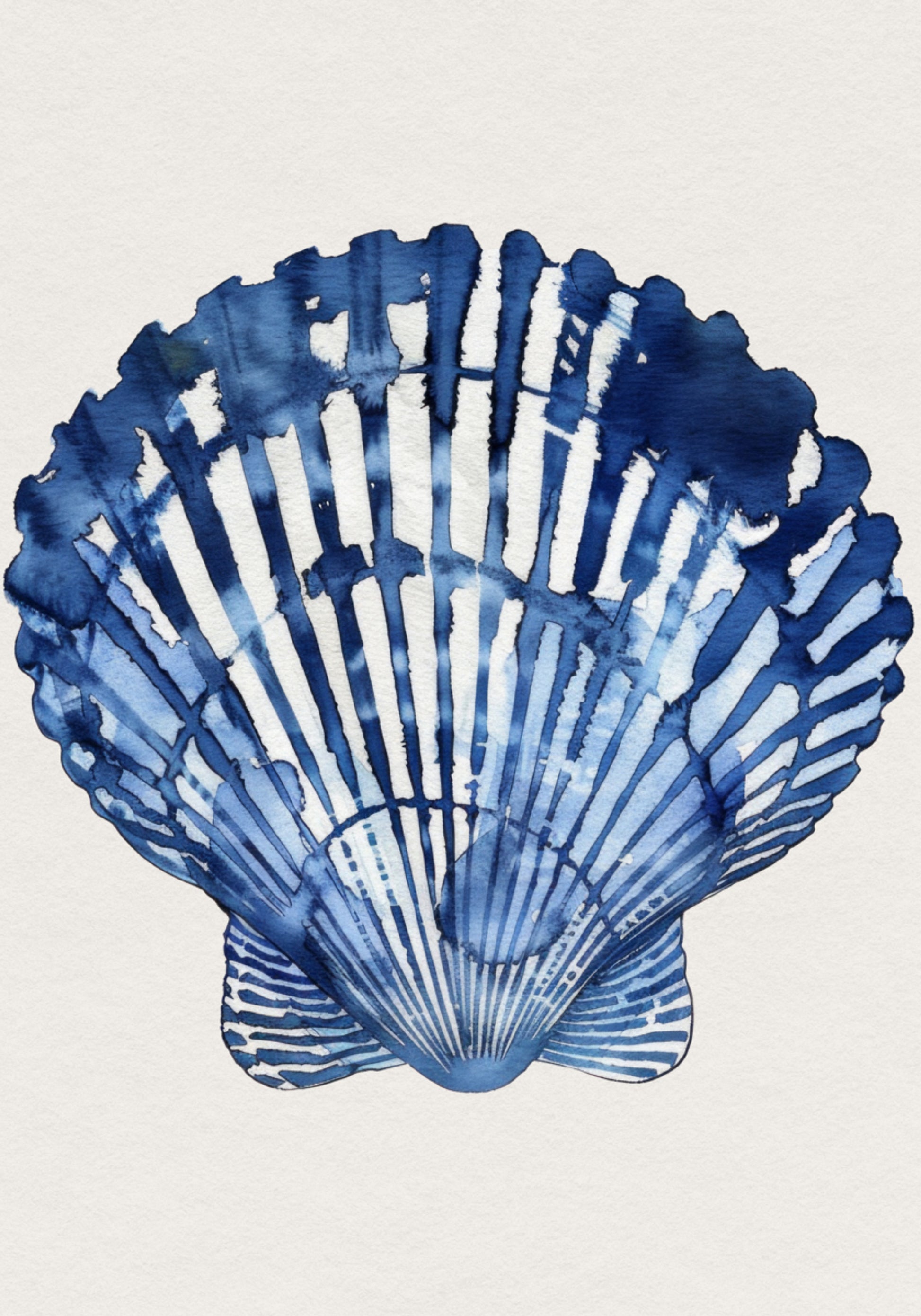 Indigo Seashell