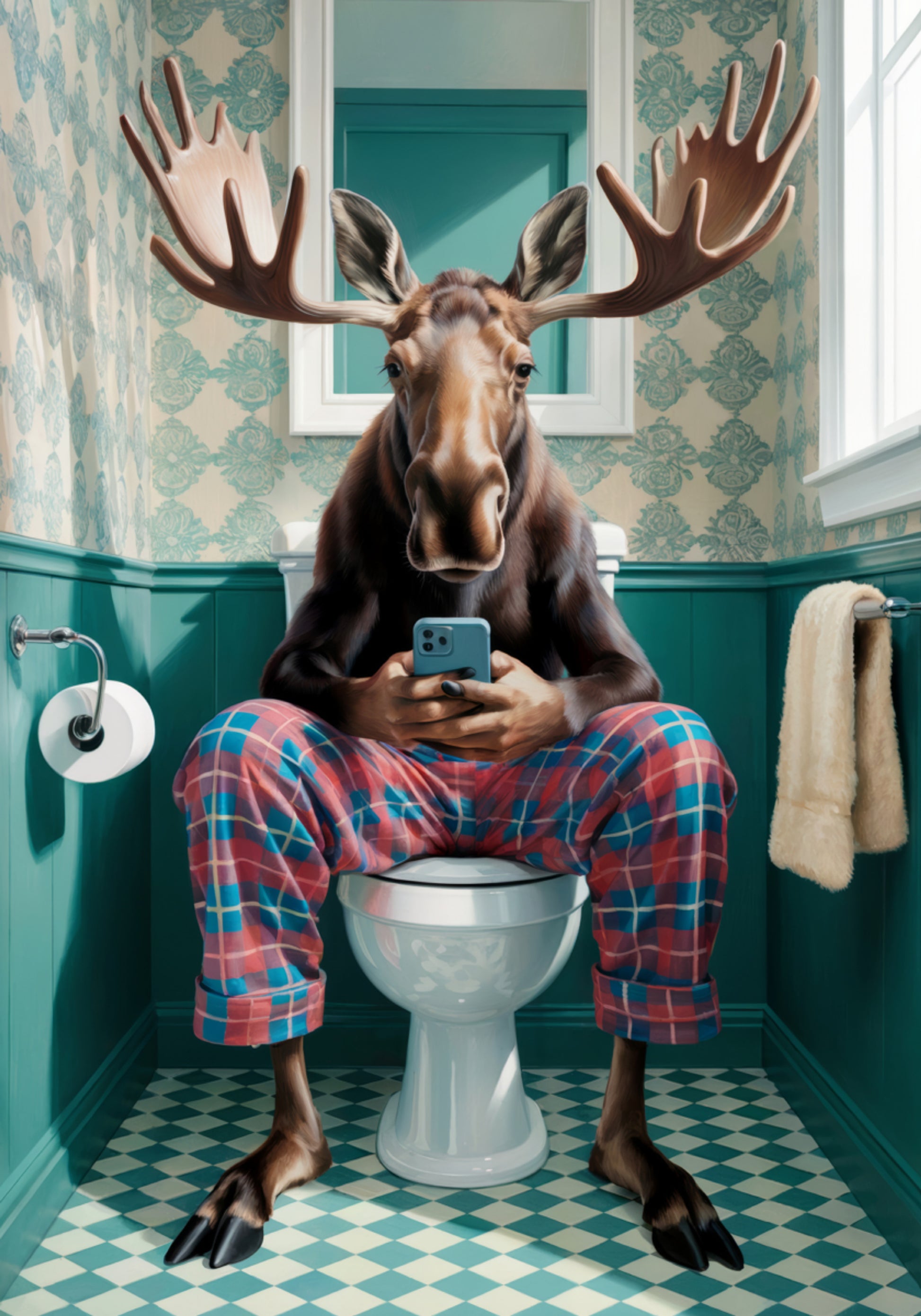 Pajama Moose Bathroom