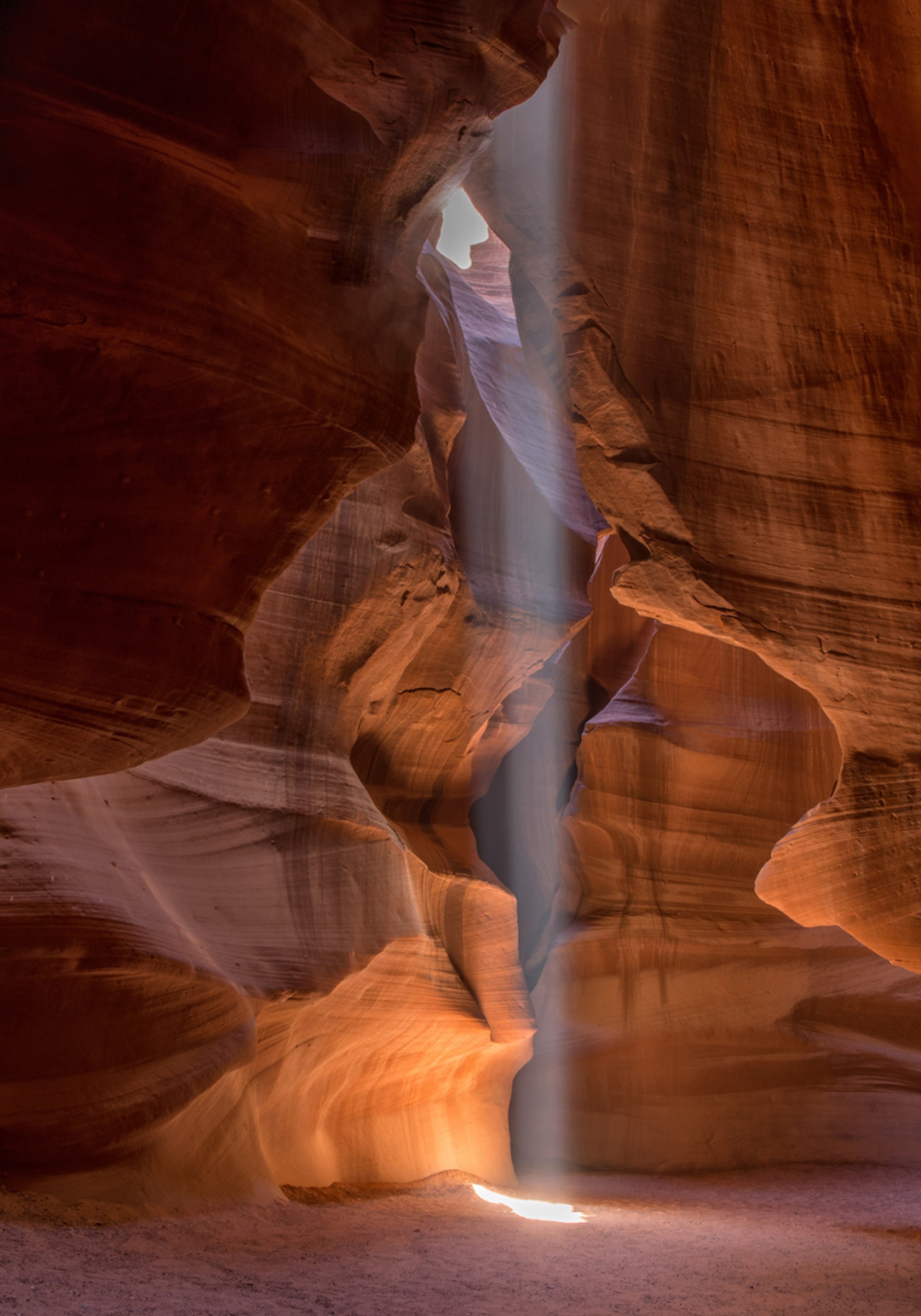 Sunbeam In Castle Canyon